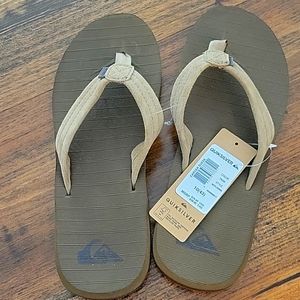 Quicksilver flip flops
